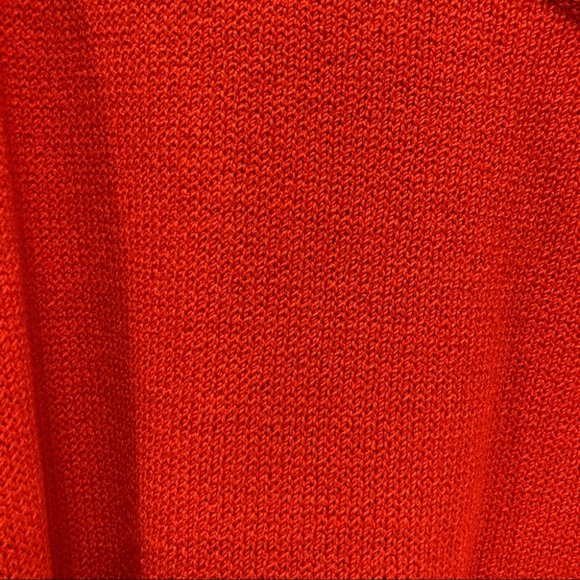 St. John Collection Orange Santana Knit Sleeveless Dress Size 4 - Picture 7 of 13